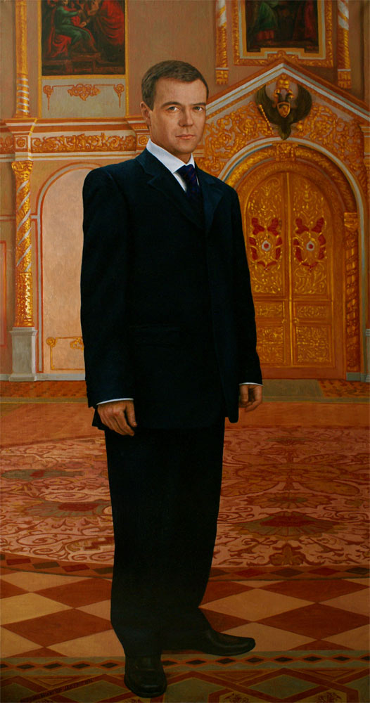 Портрет Дмитрия Медведева